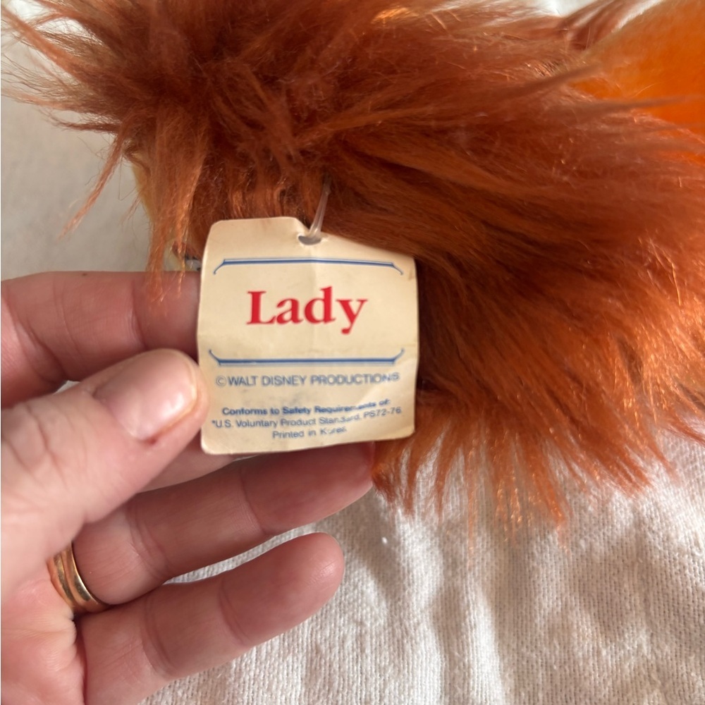 Vintage Lady & The Tramp Plush. - Picture 8 of 8